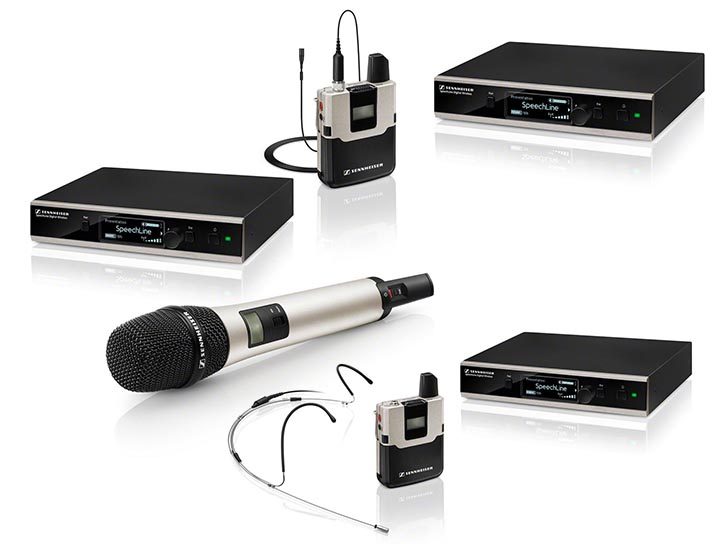 sennheiser mic wireless fascia alta